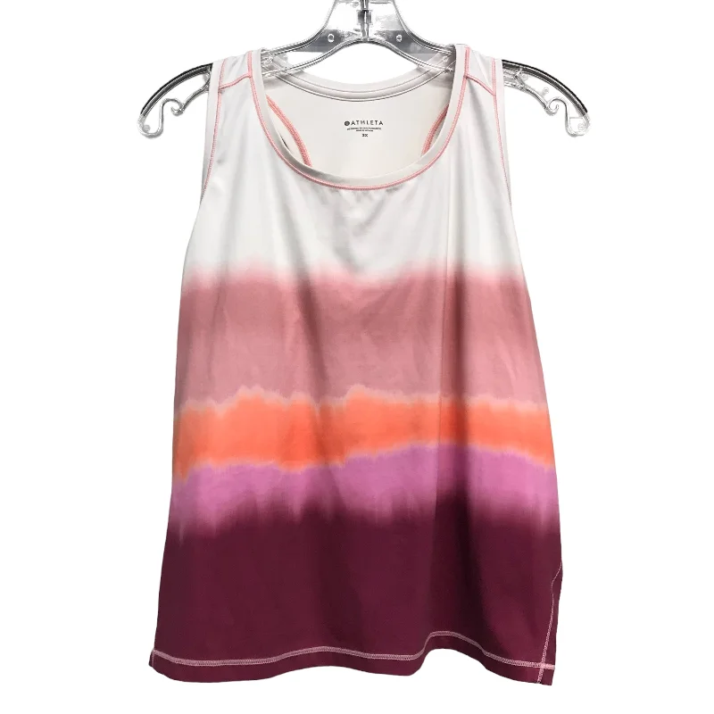 Women's Boho Tank Tops for Summer Festivals -Athletic Tank Top By Athleta In Multi, Size:3X Women's Boho Tank Tops for Summer Festivals -Athletic Tank Top By Athleta In Multi, Size:3X