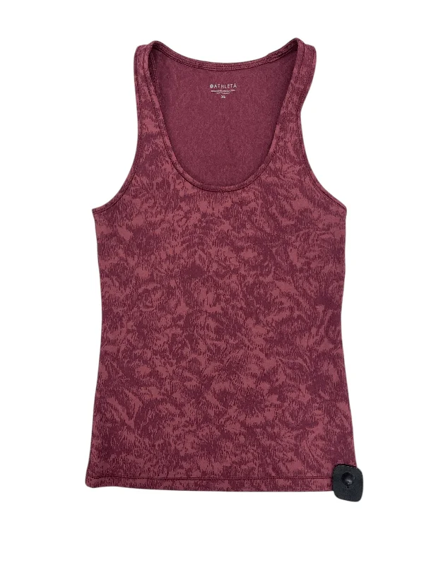 Women's Relaxed Camis for Easy Wear -Athletic Tank Top By Athleta In Red, Size: Xs