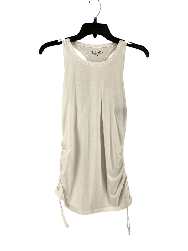Women's Tank Tops for Fitness -Athletic Tank Top By Athleta In White, Size: Xs