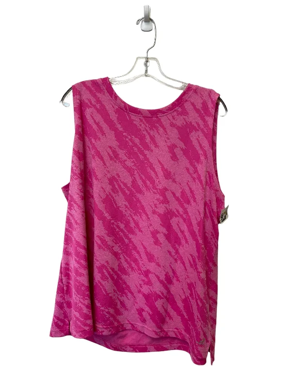 Women's Printed Racerback Tank Tops -Athletic Tank Top By Bcg  Size: 2x