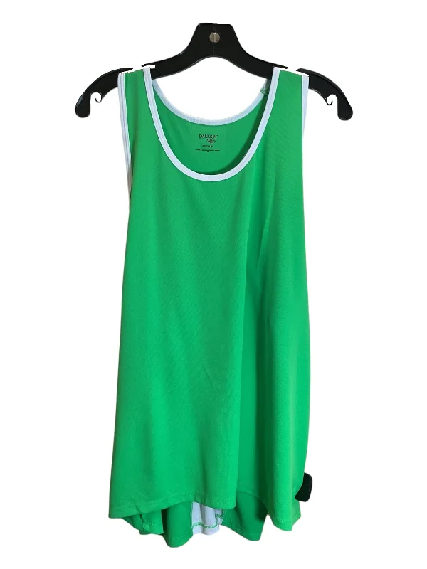 Women's Soft Tank Tops for Ultimate Comfort -Athletic Tank Top By Danskin Now In Green, Size: 2x Women's Soft Tank Tops for Ultimate Comfort -Athletic Tank Top By Danskin Now In Green, Size: 2x
