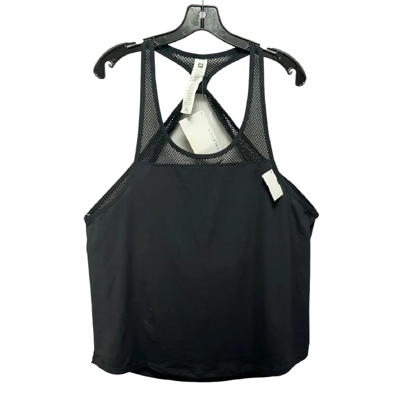 Women's Light Camis for Warm Days -Athletic Tank Top By Fabletics In Black, Size: 1x Women's Light Camis for Warm Days -Athletic Tank Top By Fabletics In Black, Size: 1x