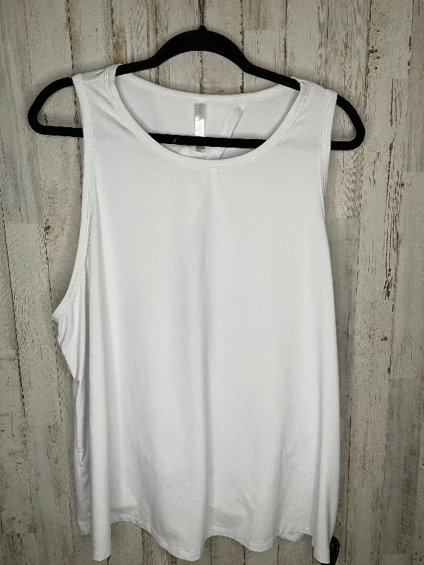 Women's Cold Shoulder Tank Tops -Athletic Tank Top By Fabletics  Size: 2x