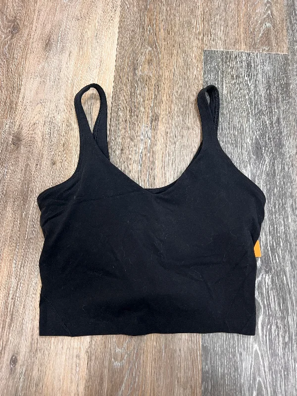 Women's Low Back Tank Tops -Athletic Tank Top By Lululemon In Black, Size: 6