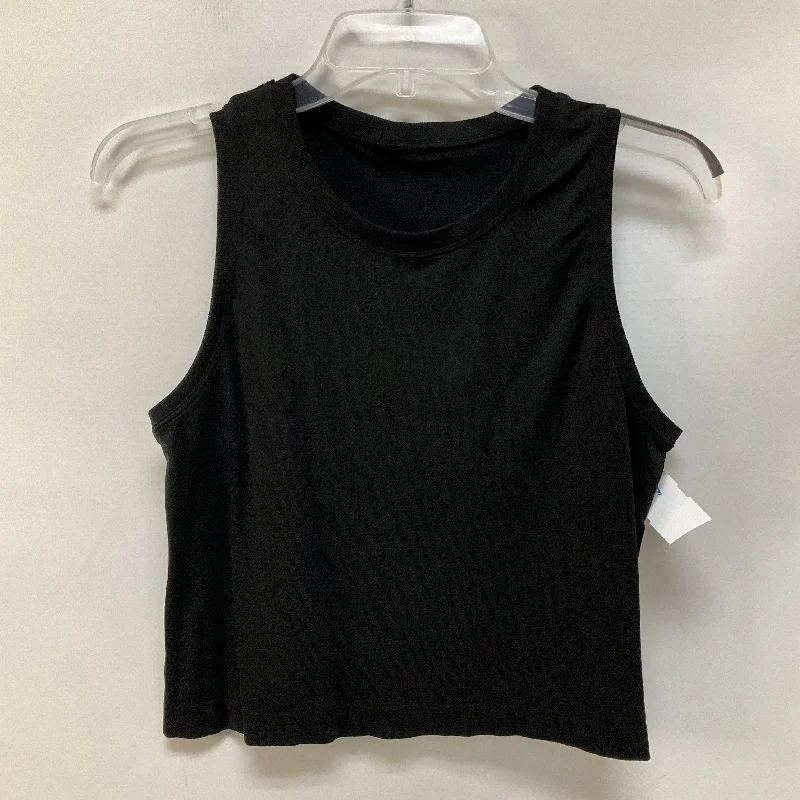 Women's Tank Tops for Gym and Fitness -Athletic Tank Top By Lululemon In Black, Size: 6 Women's Tank Tops for Gym and Fitness -Athletic Tank Top By Lululemon In Black, Size: 6