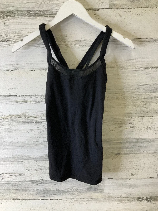Women's Trendy Camis with Unique Designs -Athletic Tank Top By Lululemon In Black, Size: 8 Women's Trendy Camis with Unique Designs -Athletic Tank Top By Lululemon In Black, Size: 8