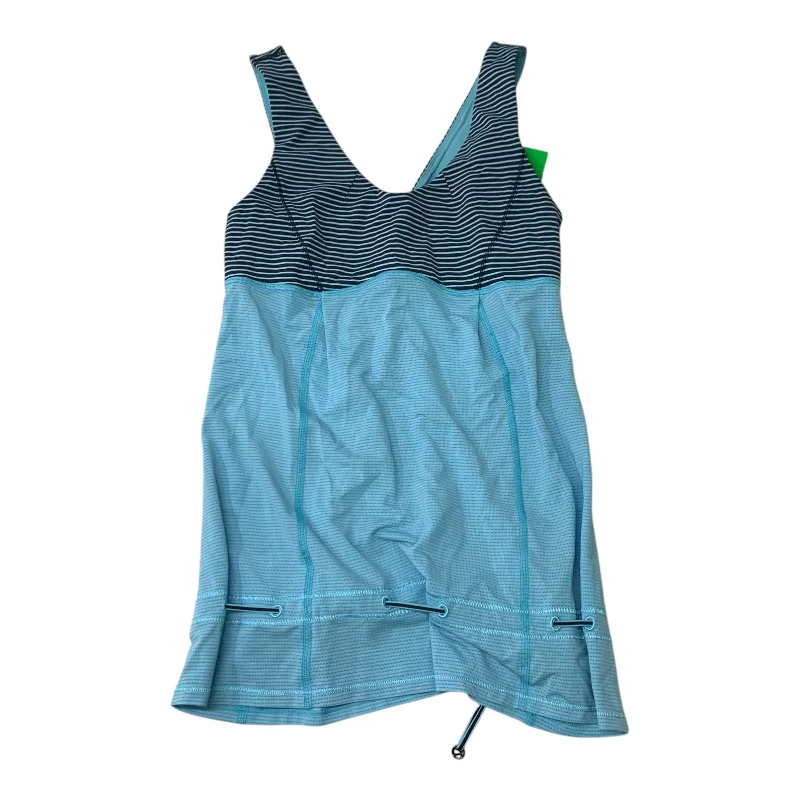 Women's Camis with Unique Necklines -Athletic Tank Top By Lululemon In Blue, Size: 4 Women's Camis with Unique Necklines -Athletic Tank Top By Lululemon In Blue, Size: 4