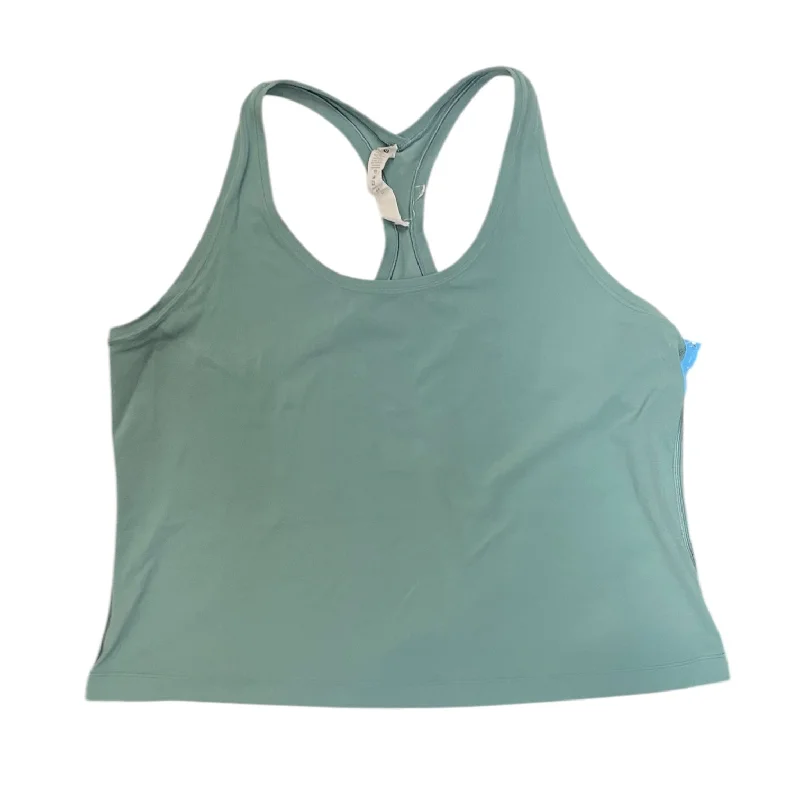 Women's Classic Camisoles -Athletic Tank Top By Lululemon In Green, Size: 20