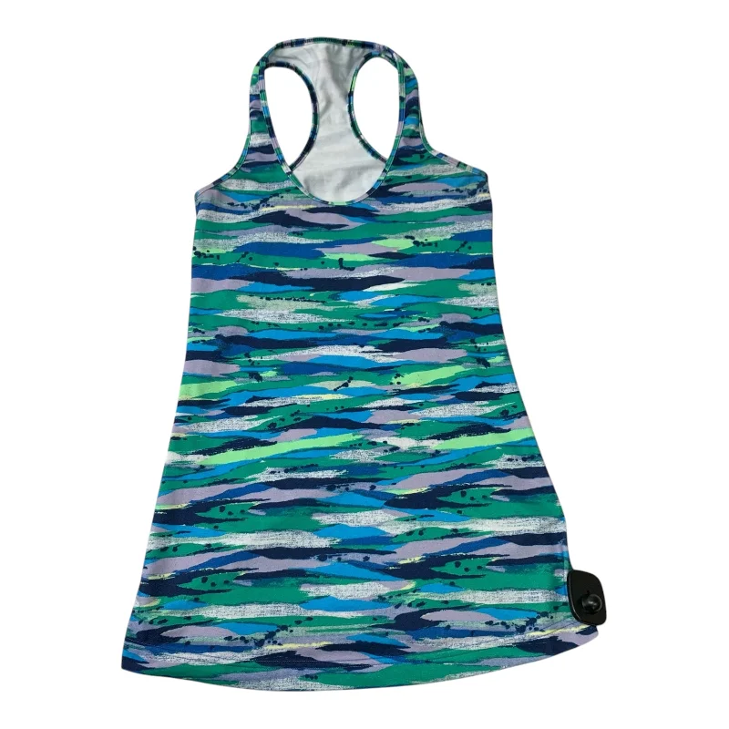 Women's Comfortable Tank Tops for Busy Days -Athletic Tank Top By Lululemon In Green, Size: S Women's Comfortable Tank Tops for Busy Days -Athletic Tank Top By Lululemon In Green, Size: S