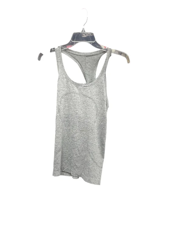 Women's Cozy Camis with Full Coverage -Athletic Tank Top By Lululemon In Grey, Size: 6 Women's Cozy Camis with Full Coverage -Athletic Tank Top By Lululemon In Grey, Size: 6