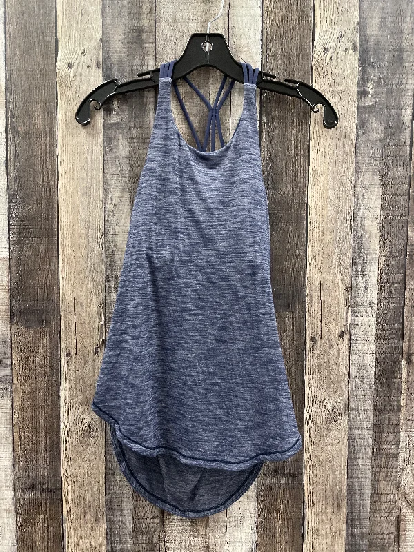 Women's Colorful Camisoles for Warm Weather -Athletic Tank Top By Lululemon In Navy, Size: 4 Women's Colorful Camisoles for Warm Weather -Athletic Tank Top By Lululemon In Navy, Size: 4