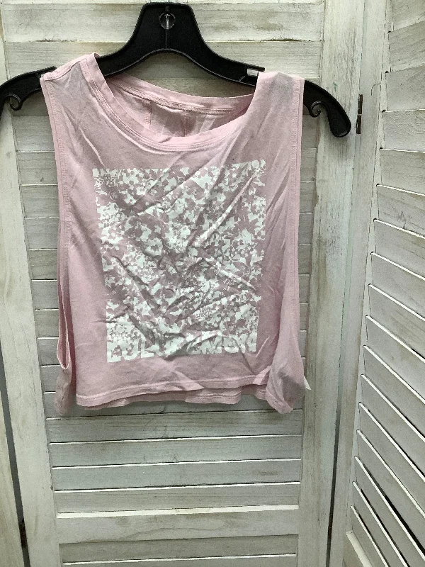 Women's Camis for Weekend Wear -Athletic Tank Top By Lululemon In Pink, Size: 2