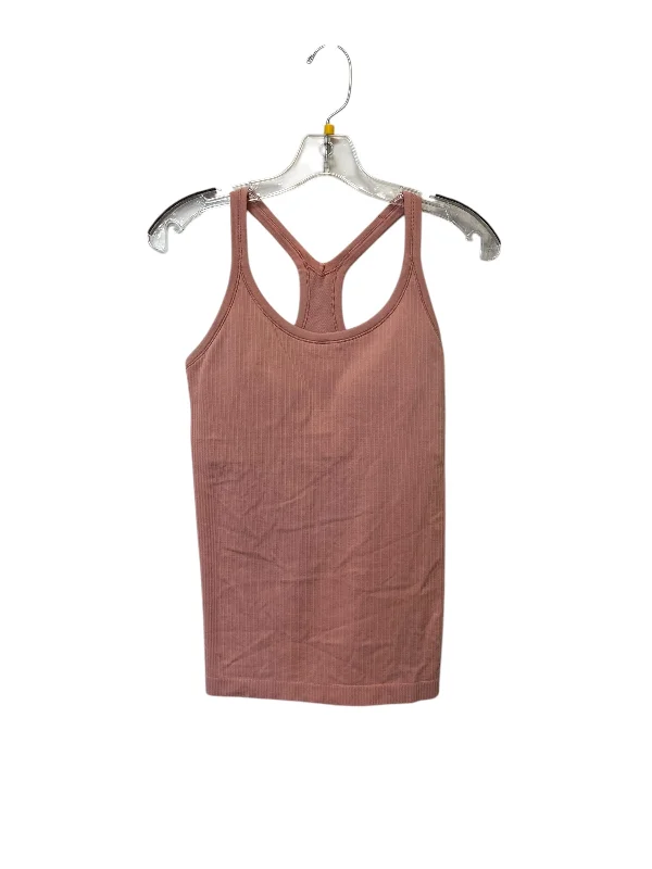 Women's Relaxed Fit Tank Tops -Athletic Tank Top By Lululemon In Pink, Size: 6