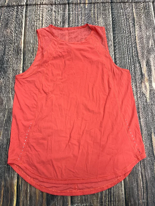 Women's Ribbed Tank Tops for Casual Wear -Athletic Tank Top By Lululemon In Pink, Size: L Women's Ribbed Tank Tops for Casual Wear -Athletic Tank Top By Lululemon In Pink, Size: L