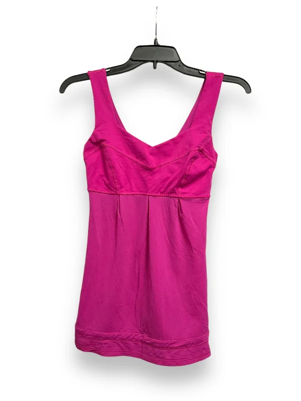 Women's Casual Tank Tops for Everyday Comfort -Athletic Tank Top By Lululemon In Pink, Size: Xs Women's Casual Tank Tops for Everyday Comfort -Athletic Tank Top By Lululemon In Pink, Size: Xs