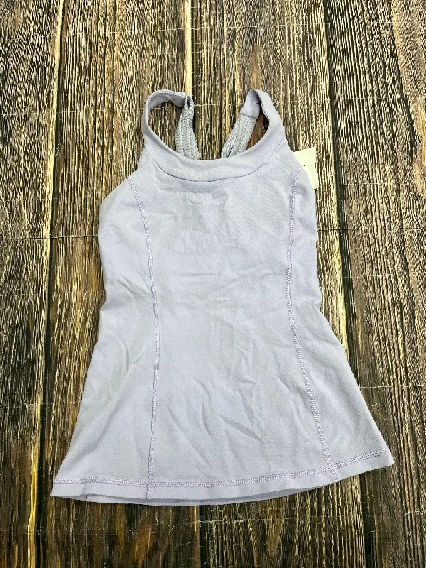 Women's Tank Tops for Relaxed Fit -Athletic Tank Top By Lululemon In Purple, Size: 4 Women's Tank Tops for Relaxed Fit -Athletic Tank Top By Lululemon In Purple, Size: 4