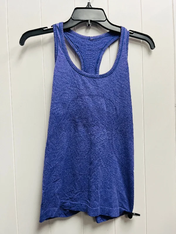 Women's Activewear Tank Tops for Gym -Athletic Tank Top By Lululemon In Purple, Size: S Women's Activewear Tank Tops for Gym -Athletic Tank Top By Lululemon In Purple, Size: S