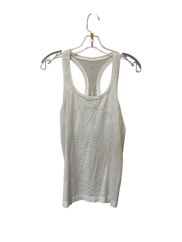 Women's Loose Camisoles -Athletic Tank Top By Lululemon In White, Size: M