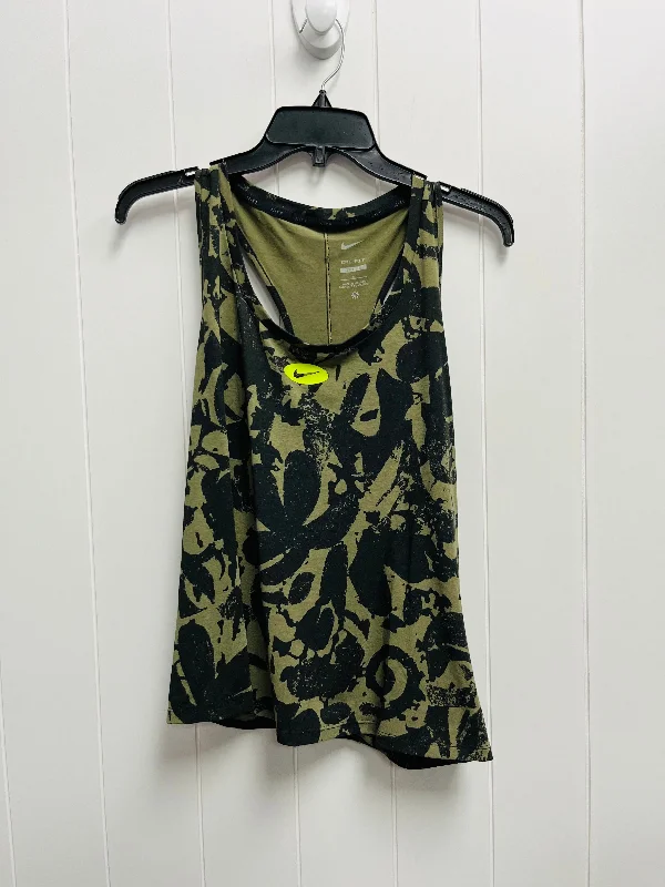 Women's Boho Camisoles for Summer Look -Athletic Tank Top By Nike Apparel In Green, Size: 2x Women's Boho Camisoles for Summer Look -Athletic Tank Top By Nike Apparel In Green, Size: 2x