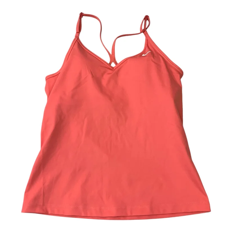 Women's Cropped Tank Tops for Hot Days -Athletic Tank Top By Nike Apparel In Pink, Size: S