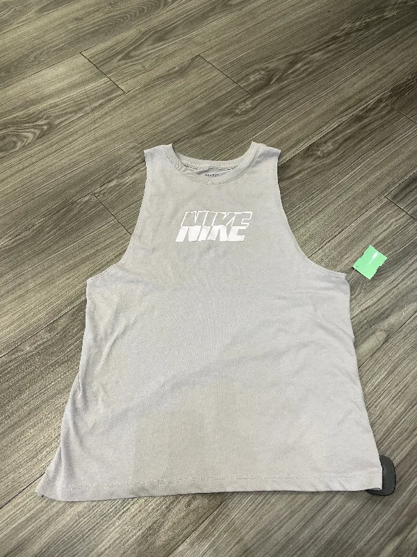 Women's Simple Tank Tops for Layering Under Dresses -Athletic Tank Top By Nike In Purple, Size: S Women's Simple Tank Tops for Layering Under Dresses -Athletic Tank Top By Nike In Purple, Size: S