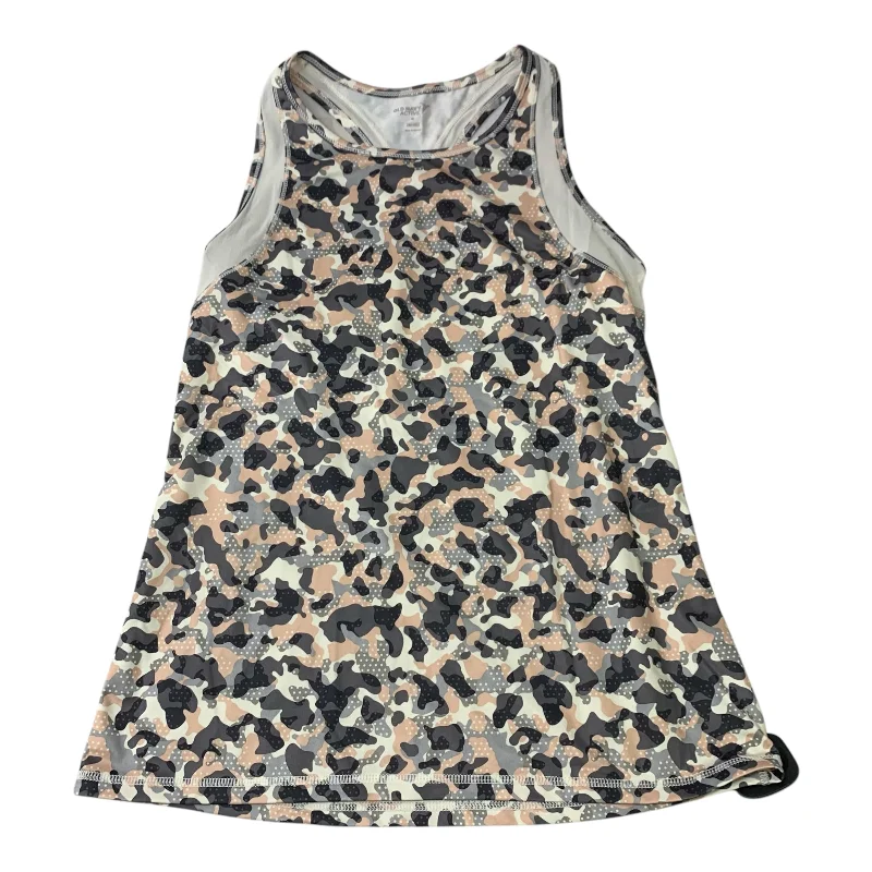 Women's Tank Tops with Pockets -Athletic Tank Top By Old Navy In Animal Print, Size: M