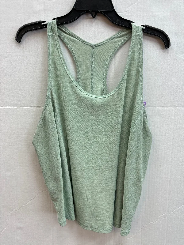 Women's Tank Tops with Lace Detail -Athletic Tank Top By Old Navy  Size: 2x
