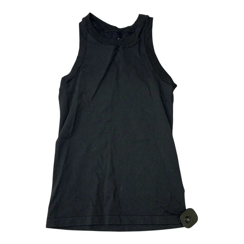 Women's Designer Tank Tops -Athletic Tank Top By Sentia In Black, Size: S