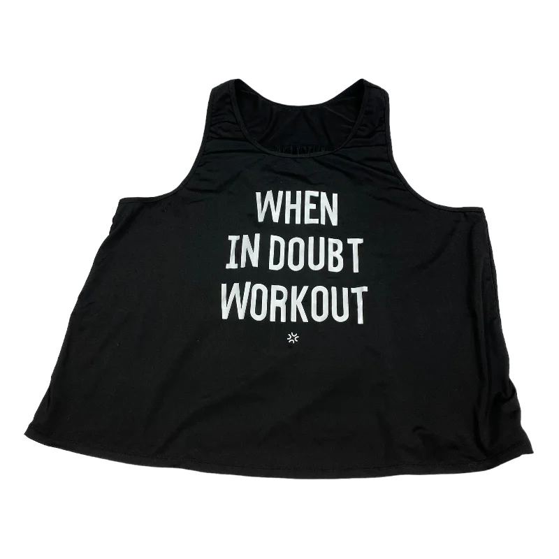 Women's Relaxed Camisoles -Athletic Tank Top By Shein  Size: 4x