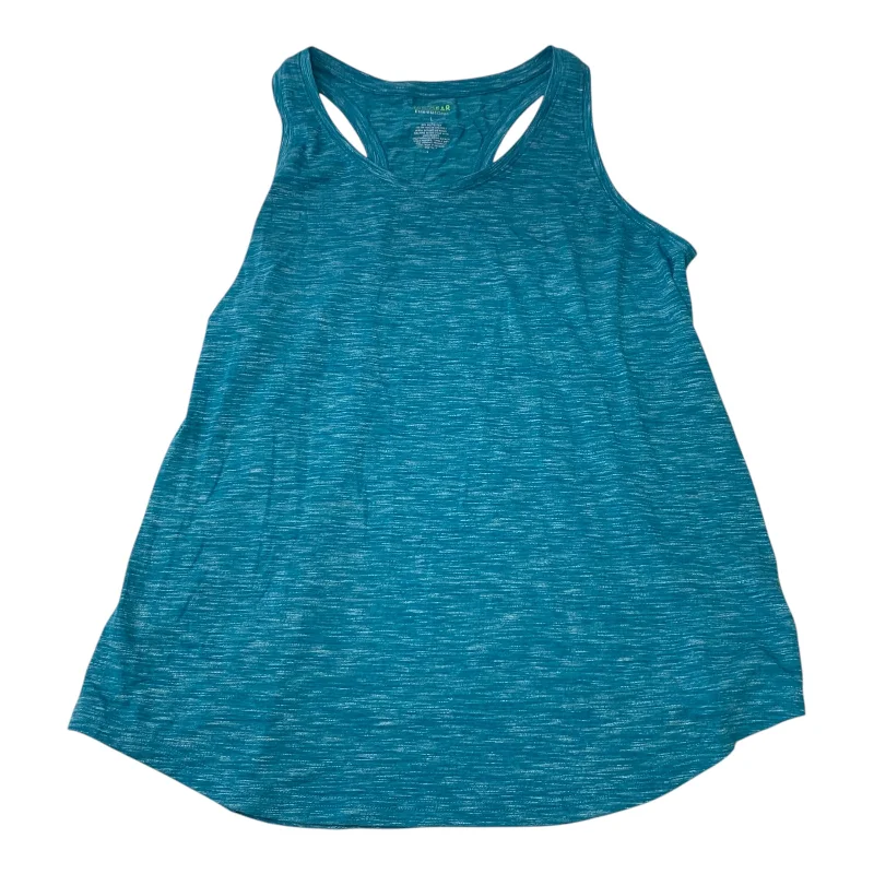 Women's Strapless Tank Tops -Athletic Tank Top By Tek Gear In Blue, Size: L