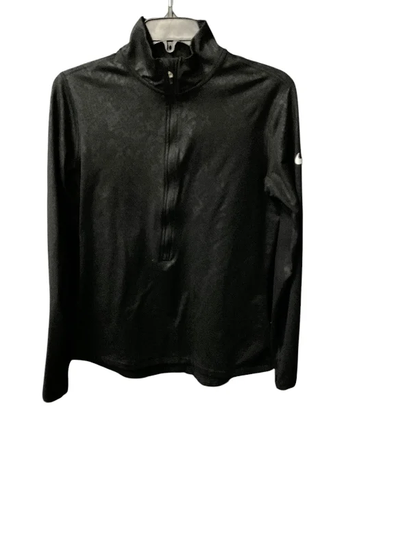 Women's Printed Long Sleeve T-shirt for Casual Wear -Athletic Top Long Sleeve Collar By Nike In Black, Size: L Women's Printed Long Sleeve T-shirt for Casual Wear -Athletic Top Long Sleeve Collar By Nike In Black, Size: L
