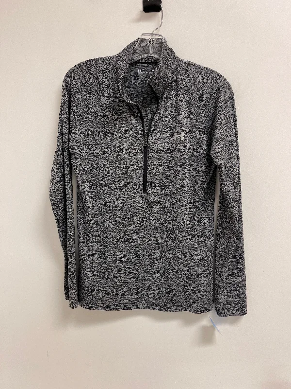 Women's Comfortable Long Sleeve Shirt with Long Sleeves -Athletic Top Long Sleeve Collar By Under Armour In Grey, Size: M Women's Comfortable Long Sleeve Shirt with Long Sleeves -Athletic Top Long Sleeve Collar By Under Armour In Grey, Size: M