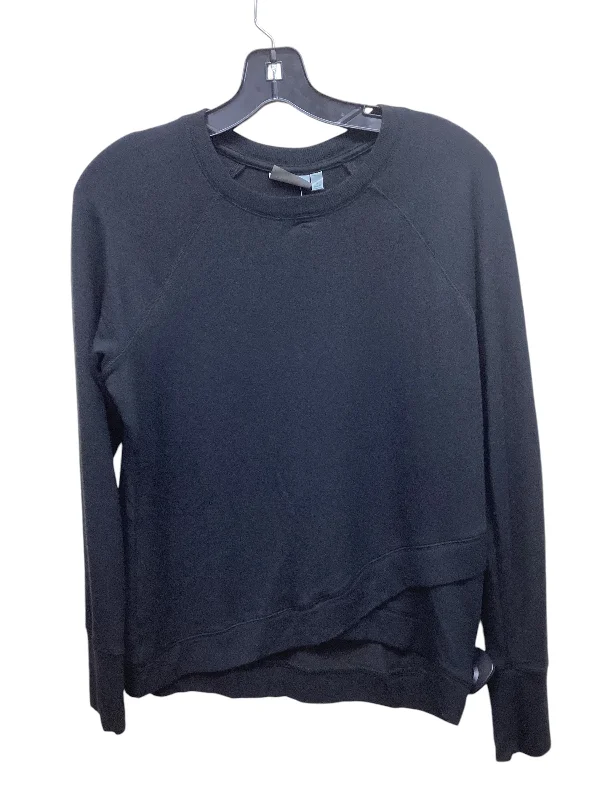 Women's Warm Long Sleeve Shirt for Fall Comfort -Athletic Top Long Sleeve Crewneck By Athleta In Black, Size: S Women's Warm Long Sleeve Shirt for Fall Comfort -Athletic Top Long Sleeve Crewneck By Athleta In Black, Size: S