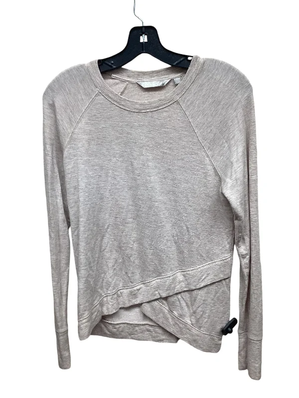 Women's Relaxed Fit Long Sleeve T-shirt for Travel -Athletic Top Long Sleeve Crewneck By Athleta In Pink, Size: S Women's Relaxed Fit Long Sleeve T-shirt for Travel -Athletic Top Long Sleeve Crewneck By Athleta In Pink, Size: S