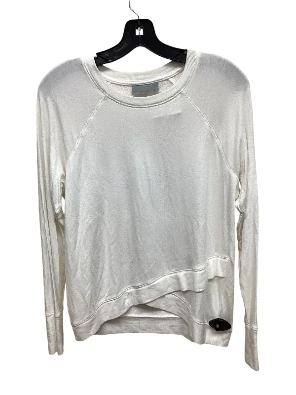 Women's Soft Long Sleeve T-shirt for Comfort -Athletic Top Long Sleeve Crewneck By Athleta In White, Size: S Women's Soft Long Sleeve T-shirt for Comfort -Athletic Top Long Sleeve Crewneck By Athleta In White, Size: S