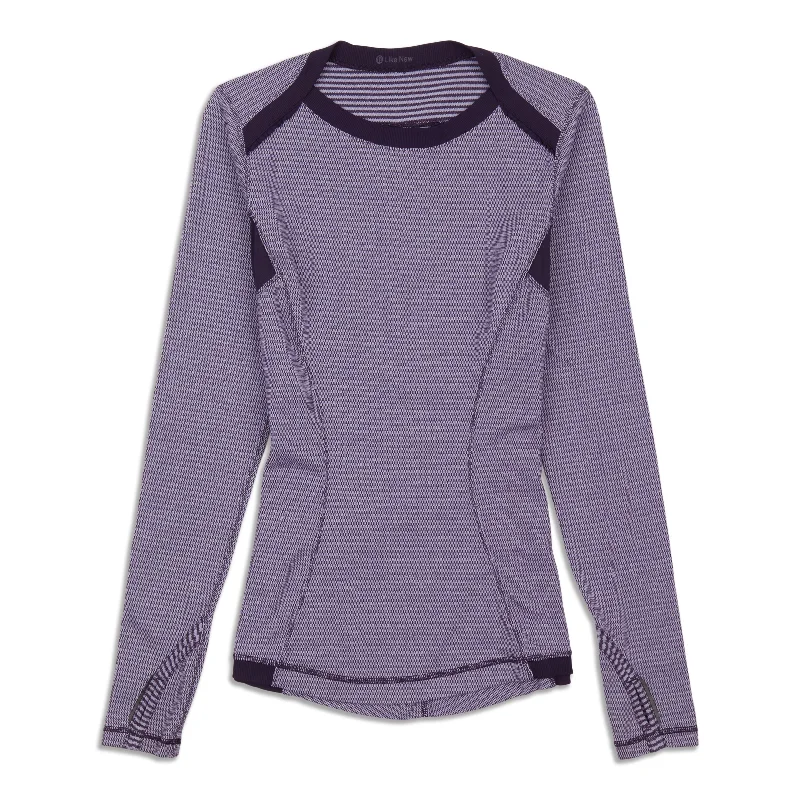 Women's Soft and Stretchy Long Sleeve T-shirt -Base Runner Long Sleeve Shirt - Resale Women's Soft and Stretchy Long Sleeve T-shirt -Base Runner Long Sleeve Shirt - Resale