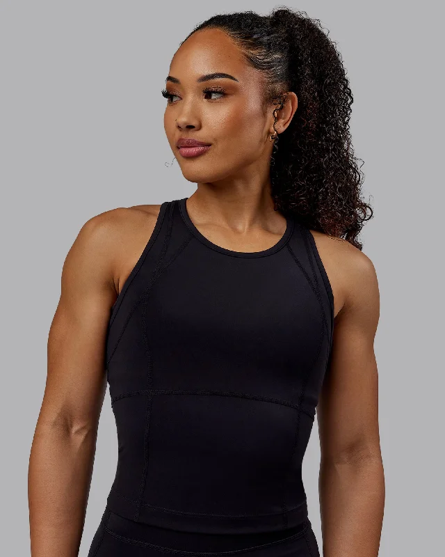 Women's Simple Tank Tops for Easy Wear -Bend Performance Tank - Black