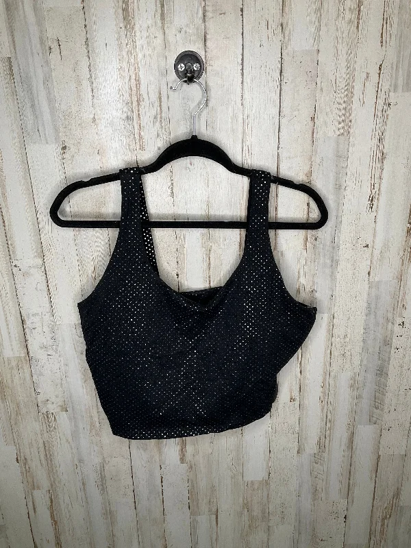 Women's Light Tank Tops for Hot Summer Wear -Black Athletic Tank Top Zyia, Size 3x