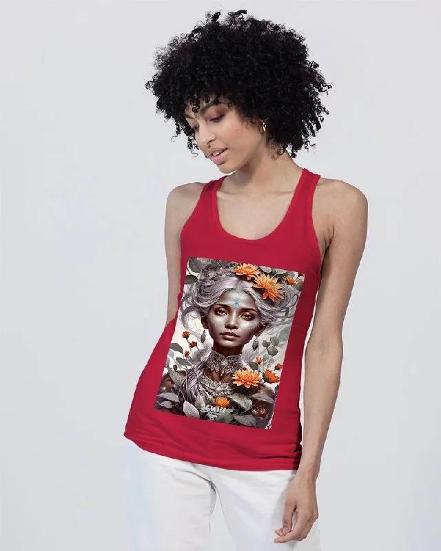Women's Everyday Tank Tops -Blossom Indian Grey sister Unisex Jersey Tank | Bella + Canvas