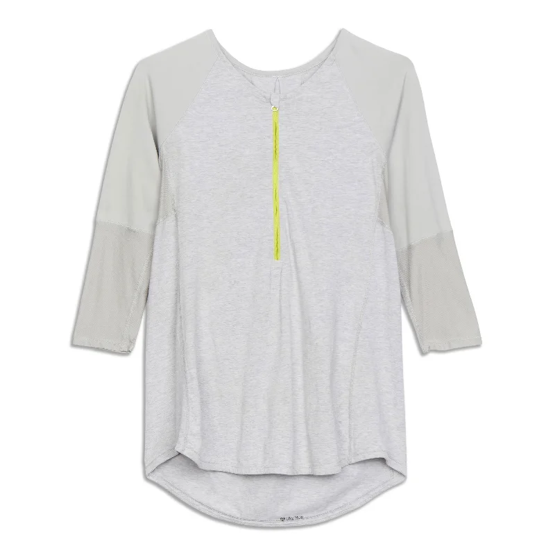 Women's Outdoor Long Sleeve T-shirt -Clip-In Long Sleeve Shirt - Resale