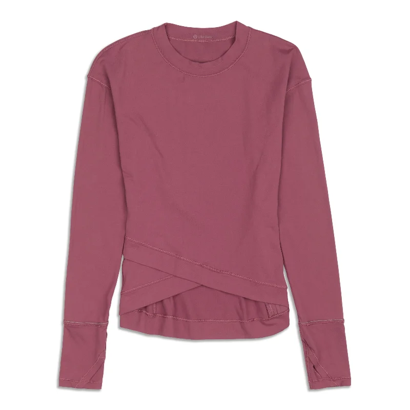 Women's Warm Long Sleeve Shirt for Winter -Close To Crossing Long Sleeve Shirt - Resale Women's Warm Long Sleeve Shirt for Winter -Close To Crossing Long Sleeve Shirt - Resale