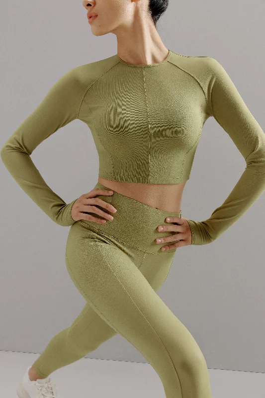 Women's Long Sleeve T-shirt for Street Style -Core Long Sleeve Training Top