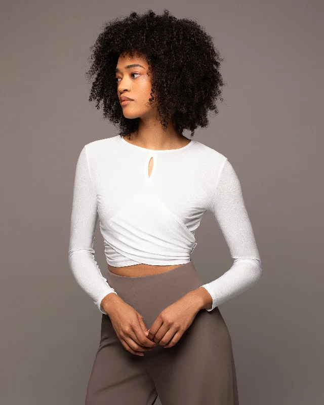 Women's Classic Long Sleeve Shirt for Layering Outfits -Danse Long Sleeve Top