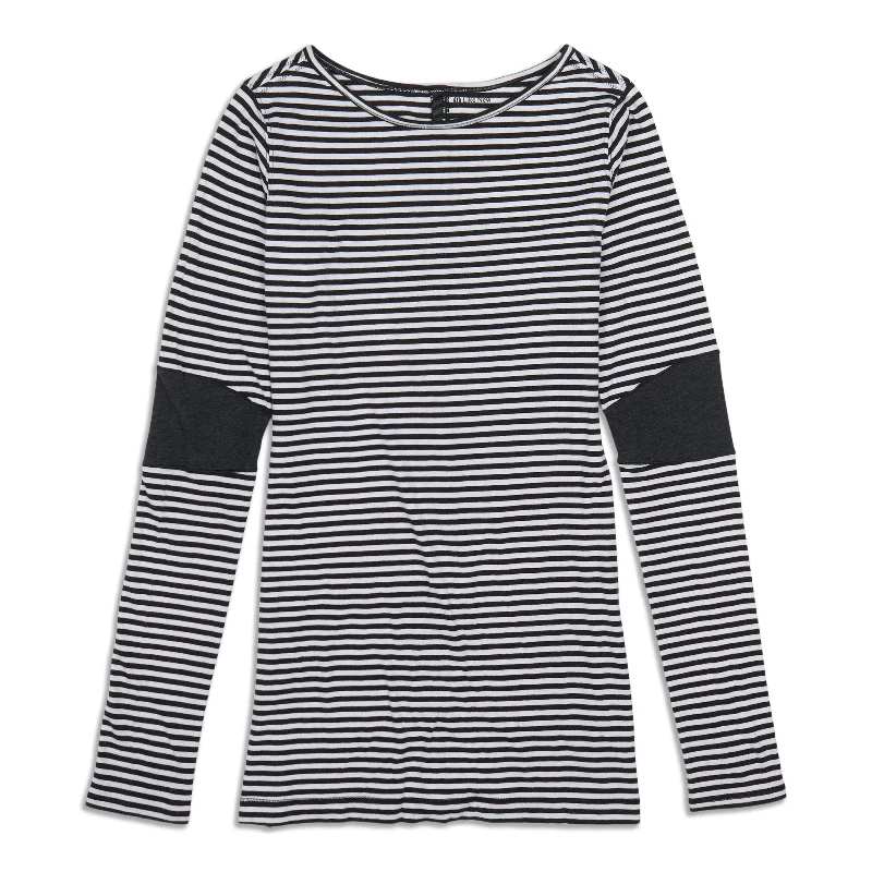 Women's Stretch Long Sleeve Shirt for Comfort -Devotion Long Sleeve Shirt - Resale