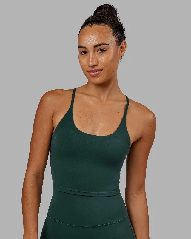Women's Tank Tops with Pockets -Elixir Active Tank - Vital Green