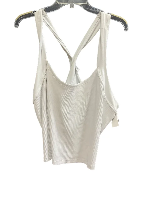 Women's Casual Tank Tops -Grey Athletic Tank Top Athleta, Size 3x