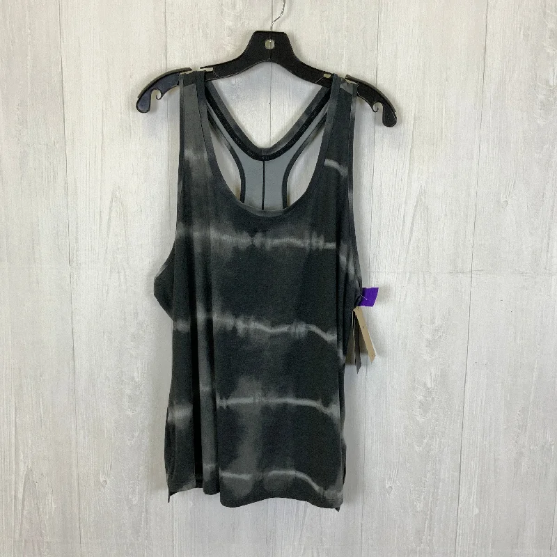 Women's Sleeveless Tops for Women -Grey Athletic Tank Top Nike Apparel, Size 1x