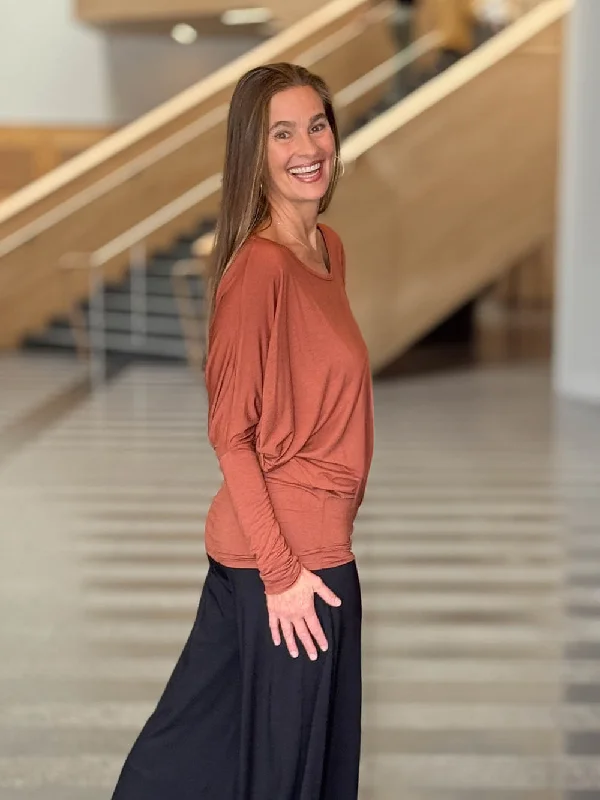 Women's Cool-weather Long Sleeve T-shirt -Gula Long Sleeve Top