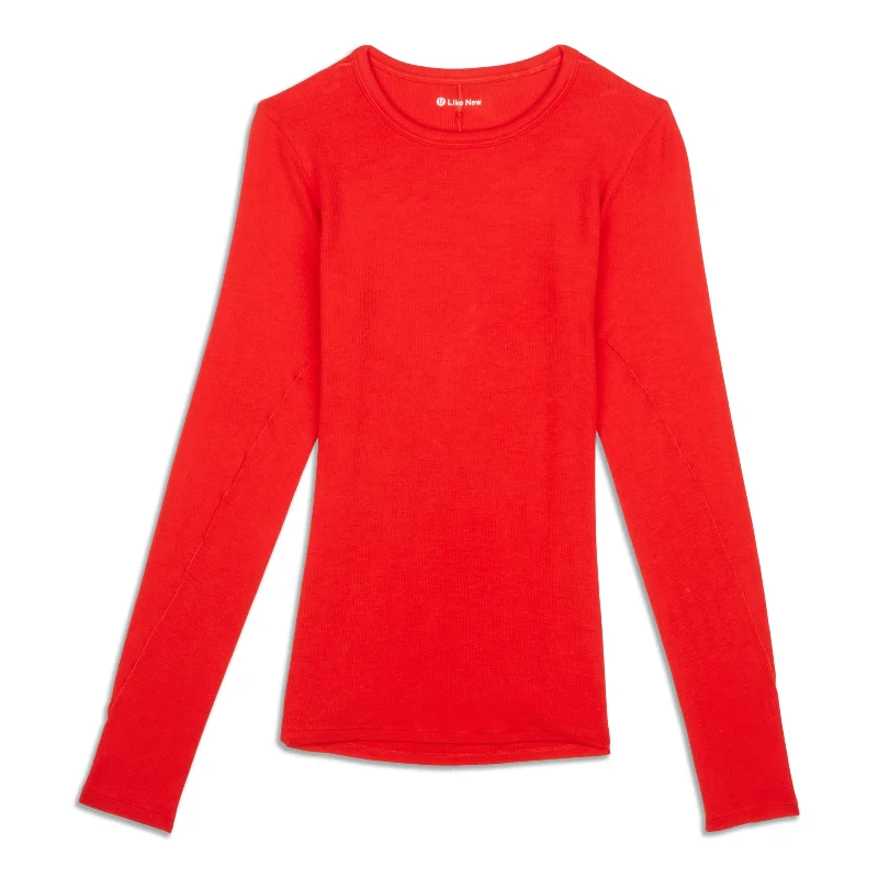 Women's Long Sleeve T-shirt for Gym Wear -Hold Tight Long Sleeve - Resale