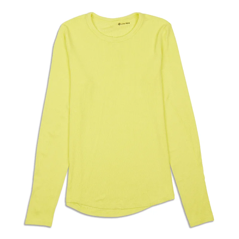 Women's Lace Long Sleeve T-shirt -Hold Tight Long Sleeve Shirt - Resale